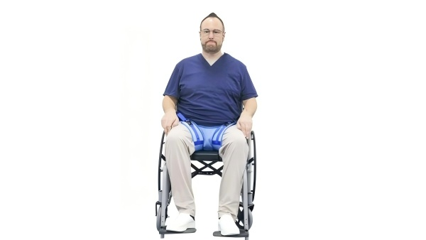 Support pelvien avec coussinet d’incontinence